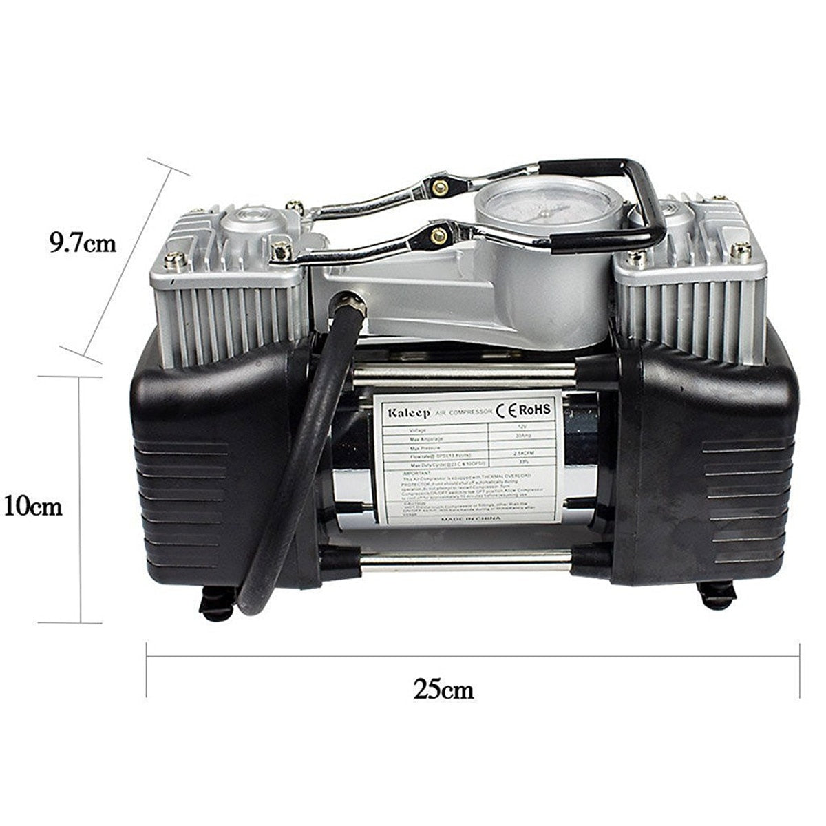 Компресор за Гуми Двуцилиндров  12V - STIVO